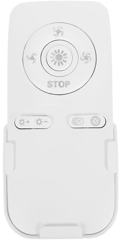 KOMBIUDA Telecomando per ventilatore da soffitto - Interruttore di controllo della luce del ventilatore wireless con regolazione della velocità per la sostituzione del soggiorno camera da letto