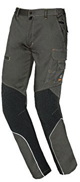 ISSALINE Indust.Starter 8028C0008005 pantalón de Trabajo, Gris, L