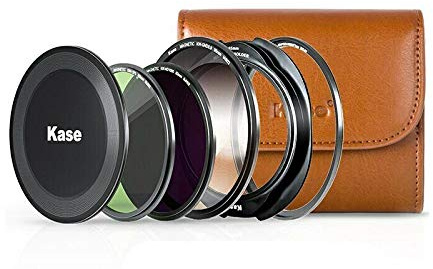 Kase Wolverine 77mm Master III Kit M3 Magnetic Shockproof Tempered Optical Glass 3 Filter Kit Inc 95mm Adjustable Soft Grad 77