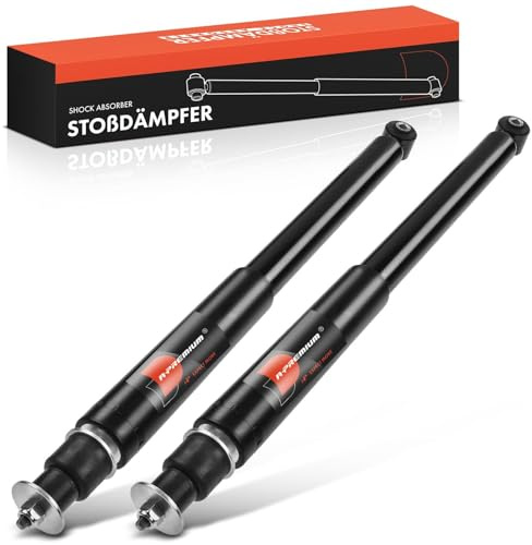 Frankberg 2x Stossdämpfer Stoßdämpfer Hinten Links Rechts 557mm Gasdruck | Kompatibel mit E-Klasse W210 Replace# 553198,2103200631