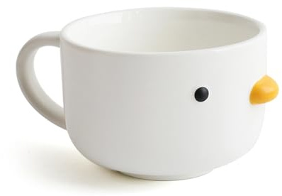 PURROOM Cute Duck Coffee Mug, 240ml Latte Cup, Handmade Glaze Small Coffee Cup, Safety Ceramic Milk Mugs. Best Gifts for Coffee Lover. | 8 oz Coffee Mug, Handmade Glaze Small Coffee Cup, Safety Ceramic Milk Mugs. Best Gifts For Coffee Lover