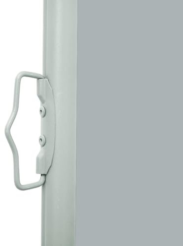WRJENFSC Ombrelloni da Esterno Ombrellone da Picnic Ombrellone da Piscina Tenda Laterale Retrattile per Patio 140x600 cm Grigio Adatta per Cortili, Negozi, Bar, Giardini