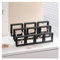 ProCase 3D Floating Frame Münzdisplay Box mit Ständer, Display-Halter mit transparenten Fächern, Schweberahmen für die Aufbewahrung von Schmuck, Medaillen, Münzen -3 Tier Schwarz