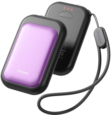 OCOOPA handwärmer elektrisch Split-Magnetic 2er-Pack, 5000mAh - Ultra Kompakt, Wasserdicht, schnelleres Aufheizen handwärmer wiederverwendbar für Outdoor im Winter, UT4 Young