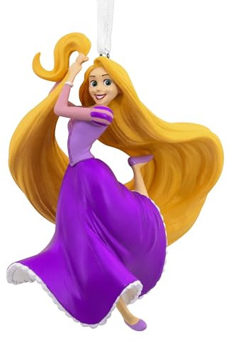 Hallmark Ornamento Rapunzel, decorazione per albero aggrovigliato, ornamento da appendere Disney, ornamento natalizio da appendere, regali per Natale