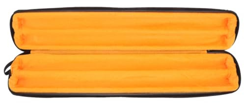 Warmhm Borsa per strumenti musicali Flauto Borsa per strumenti a fiato Borsa per strumenti musicali Borsa per flauto Custodia per strumenti musicali Flauto Borsa da trasporto per musicisti in pelle