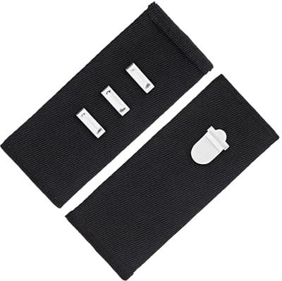 Nzexlyva 2 Pcs Waist Extender for Trousers, Button Extender for Jeans, Elastic Button Pants Waist Extension for Trousers, Waistband Extension for Men and Women