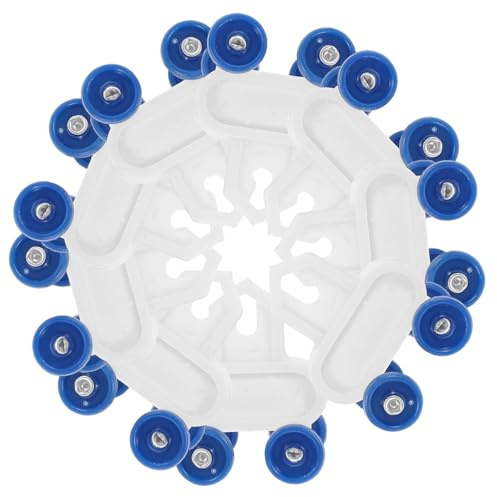 Planeador de Cortina de Plástico 20 Piezas para Riel