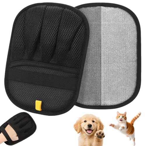 Bumilily Pet Hair Removal Glove for Cats and Dogs - Electrostatic Pet Hair Remover Glove, Reusable Brush Pet Hair Remover for Couch, Carpet, Car Seat & Laundry（1PCS）