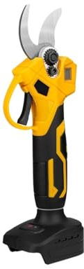 YVAAASIYC Cesoie elettriche da potatura Senza spazzole 30 mm 2 Marce Forbici Utensili Bonsai for Alberi frutto Fili for Batteria 18 V(No Battery No Plug)