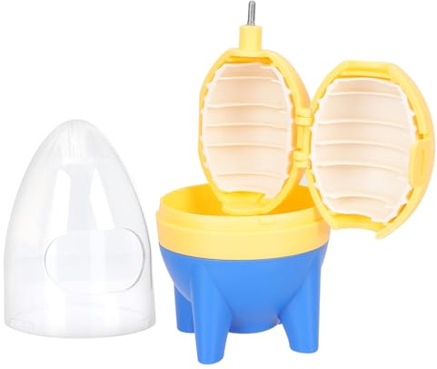 DIYEAH Batteur Œufs Manuel Multifonctionnel avec Protection Silicone Mélangeur à Centrifuge pour Cuisine Maison Outil Batteur Œufs Dorés Sécurisé et Facile à Utiliser