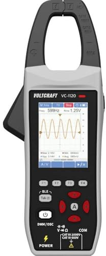 VOLTCRAFT VC-1120 Stromzange digital CAT III 1000 V Anzeige (Counts): 20000