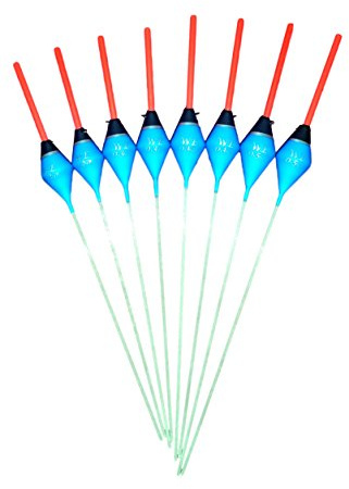 8 x Assorted Pole Floats (Pack 340R8)