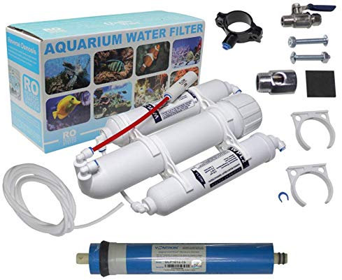 Aquarium Umkehrosmoseanlage WASSERFILTER Germany - mobiles Komplettset mit Directflow und 75GPD Membran