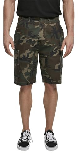 Brandit BDU Ripstop Shorts, Color: woodland, Size: XL