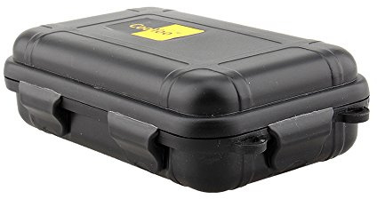 Alomejor Mini wasserdichte luftdichte Trockenbox f¨¹r Outdoor Sport | Robuste Survival Box aus Kunststoff ideal f¨¹r Camping, Wandern und Outdoor Aktivit?ten