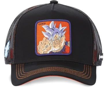 Casquette Homme & Femme Dragon Ball Super, Casquette Trucker, Sangoku, sans Déformation et Durable