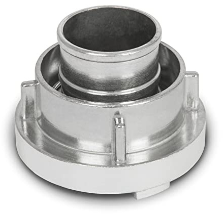 EBERTH 2 Saugkupplung Storz C, Schlauchkupplung in 2 Zoll, Außendurchmesser Schlauchtülle 52mm, Hochdruckkupplung, Feuerwehrkupplung, Storz Kupplung aus Aluminium inklusive Dichtung, Storz 52-C