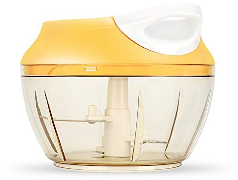 XTYPE Multifunción Whirlwind Trituradora de verduras Cortador Picadora de hielo de ajo Picadora de carne Picadora de carne Alta Velocidad Cortadora de alimentos Licuadora (Color: Nero)