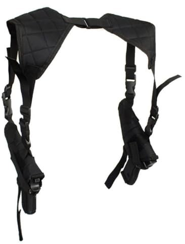 HOUSON Schulterholster, Pistolenholster Waffenholster Pistolenhalfter Verdeckter Gürtelholster Training Gun Pouch Verstellbar für kleine Pistolen Glock 19/17/43 Holster
