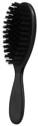 BAZEITFLOW Vintage Bartbürste Klein Nylon Ölkopf Multifunktional Für Herren Bartpflege Friseursalon Nackenstaubwedel