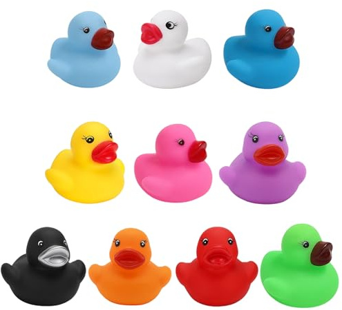 30 Quietscheenten, Badeenten Set Für Kinder, Badespielzeug Und Partydekoration, Rubber Duck, Lustig Gummi Badeenten Für Kinder Dusch Geburtstags Partyartikel