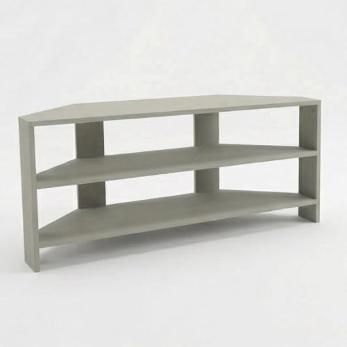 FWStyle Promo Sage Green Corner TV Unit 45x110x36cm Space Saving TV Stand