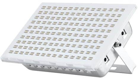 Flutljus, Utomhusträdgård med hög ljusstyrka, vattentät utomhus-LED-lampor som används for reklamskyltar for fabriksverkstäder(Warm Light,200W)