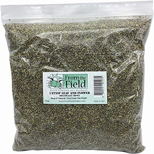 from The Field | Organically Grown Catnip Leaf & Flower | 9 Oz Bag