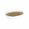 Douceur d'Intérieur - Jabón, Polyster Bambú, Blanco, 12,2 x 9,3 x 2,5 cm