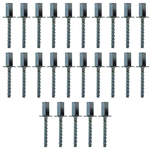 25x Remstaler BETONSCHRAUBE Muffe mit Stufengewinde M8 / M10 | ETA Zulassung | made in GERMANY | Schellenanker (6x55)