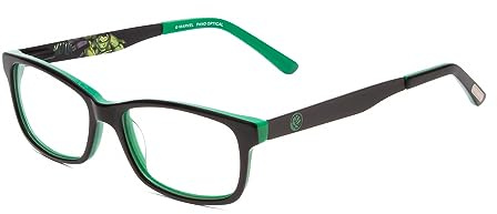 Cal Optix Marvel KIDS HUE1SM HULK Reading Glasses +1.00 Black White Neon Green Boys Girls One Power Reader Children Superhero Eyeglass