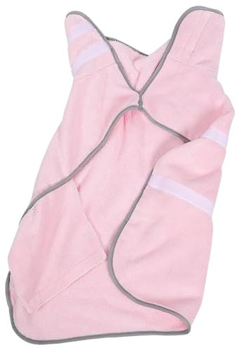 Milisten Pet Bathrobe Für Hunde Waschbare Und Atmungsaktive Hundebademäntel Saugfähiges Hundetuch Zur Schnellen Trocknung Nach Dem Baden Für Hunde Und Katzen