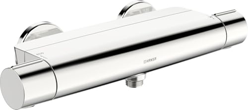 HANSA HANSAOPTIMA Duscharmatur, Thermostat, MagShelf, Eco Funktion, mit Sicherungseinrichtung, 65140201, Farbe: Chrom