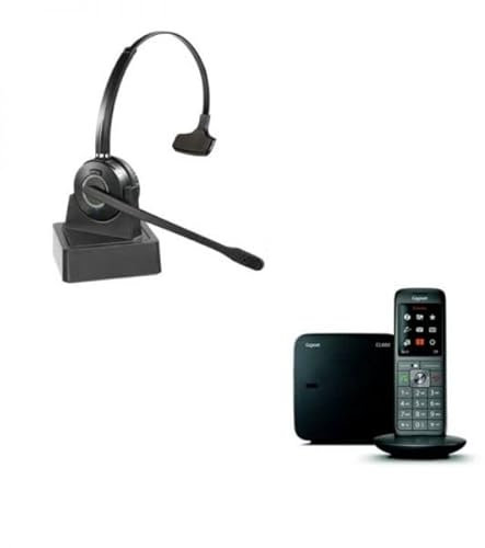 Cleyver - Téléphone sans Fil CL660+ Casque sans Fil ODHW10, téléphone sans Fil avec Haut-Parleur Haute qualité, Noir