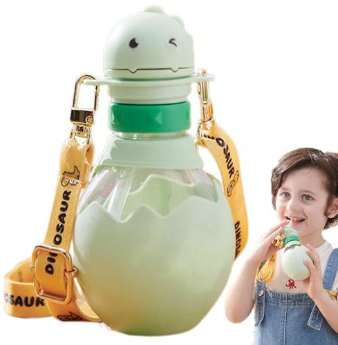 Latte Sippy - Tazza per bambini con cannuccia, divertente spill-Sippy, in paglia resistente, per picnic