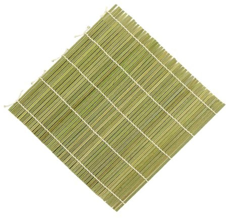 nanaxagly 1 Pack Bamboo Sushi Rolling Mat, 9.5 x 9.5, 100% Bamboo Mats