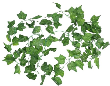 Cabilock 5pcs Simulated Rattan Hanging Decor Fake Leaf Vine Artificial Vines for Wall Great As Hanging Fake Plant Trailing Artificial Plants in Your Home
