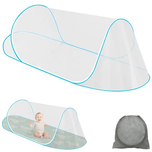 Moustiquaire Pliable, Moustiquaire Pop-up Moustiquaire Ultra Légère Pliable 200x80cm pour Chambre, Camping