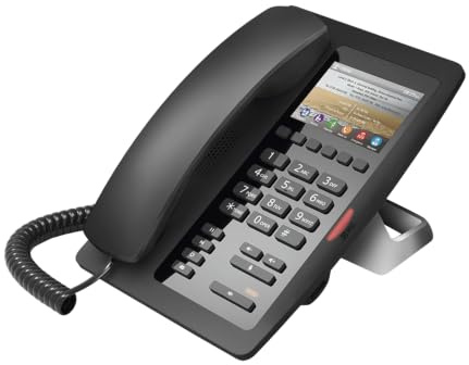 Fanvil H5 Hoteltelefon schwarz