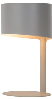 LUCIDE KNULLE - Tischlampe - Ø 15 cm - 1xE14 - Grau