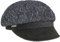 Seeberger Balena Ballonmütze Damencap Wollcap Wintercap Baker-Boy-Mütze (One Size - blau)