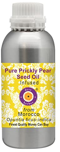 Deve Herbes Olio di fico d'India puro (Opuntia ficus-indica) 100% qualità terapeutica naturale Infuso 300 ml (10,1 oz)