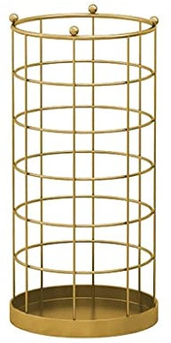 Home Schirmständer Eisen Regenschirmständer Halter Home Hotel Indoor Nordic Metall Regenschirmständer Halter Aufbewahrungsorganisator Regal Eimer Ständer Schirmständer Eckschirmständer ( Color : C-Bla