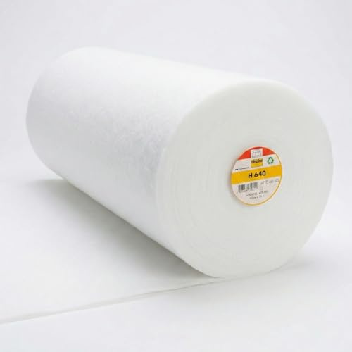 Vlieseline H640 – Molleton Thermocollant Épais - Coupon 50x90 Cm - Idéal pour Patchwork, Couture, Quilting, Déco, Travaux Créatifs