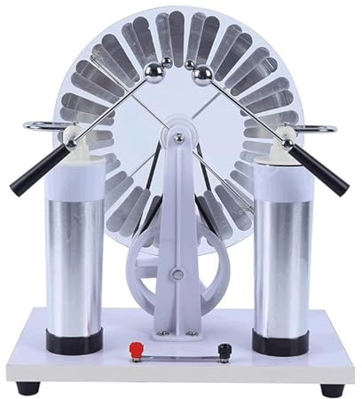 Générateur statique pour expériences physiques - Moteur électrique à induction électrostatique Outil éducatif pour laboratoires scientifiques