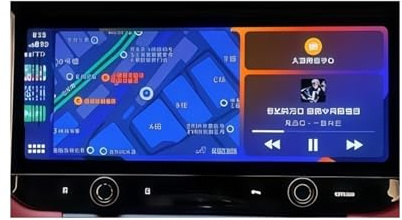CarPlay Reproductor Multimedia de navegación con para Sistema Android Pantalla para Porsche para Macan 2014-2018(Right Rudder)