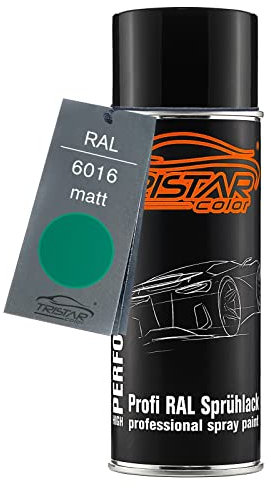 TRISTARcolor RAL 6016 Türkisgrün Spraydose 400 ml matt schnelltrocknend