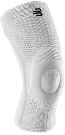 BAUERFEIND Ginocchiera Knee Support con anello di silicone, Indossabile a destra e sinistra
