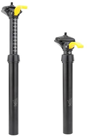 RaamKa SattelstüTze 1 Pcs MTB Suspension Teleskop Sattelstütze 30,9/31,6 Fahrrad Stoßdämpfer Einstellbare Sattelstütze Fahrrad Sattel Stange Aluminium Rohr SattelstüTze Gefedert (Color : 31.6)